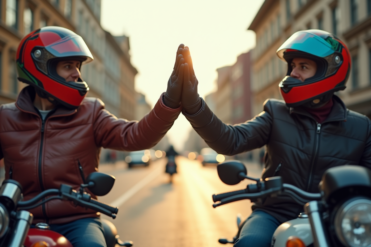 salut motard